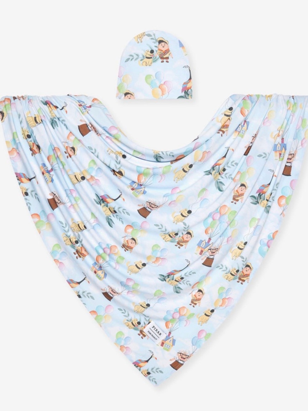 NIB Posh Peanut Disneys Pixar Up Swaddle Set